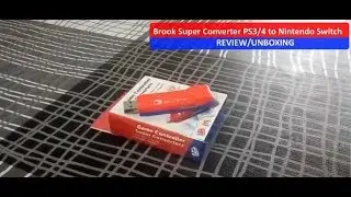 Brook Game Controller Super Converter PS3/4 to Switch REVIEW/UNBOXING