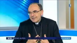 8 Décembre - Le Cardinal Barbarin, invité du 12/13 Rhône-Alpes