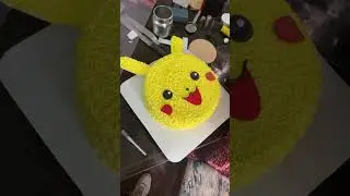 PIKACHU cake making #cake