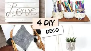 DIY Pinterest - Macramé, Pompons, Panneau en bois