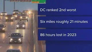 DC ranked 2nd worst traffic in the country