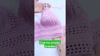 Aprende a tejer #crochet #toptejido #topcrochet #tejido #croptopcrochet #crocheting #nirvanacrochet