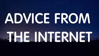 Dylan Conrique - Advice From The Internet (Lyrics) New Song