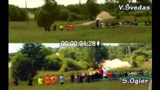 WRC Poland/Lithuania SS5 Kapciamiestis S.Ogier vs V.&Scaron;vedas