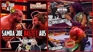 AEW Wrestledream - Darby Allin geht ins Wasser. Hangman beh&auml;lt den World Belt  | Champion Talk # 103