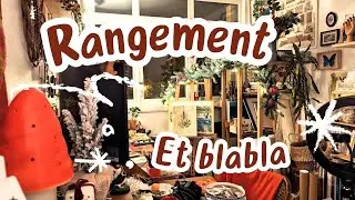 RANGEMENT et REORGANISATION de mon atelier de peinture( avec un peu, beaucoup? de blabla)