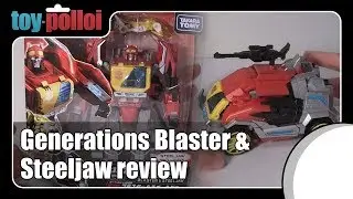 Toy Review Transformers Generations Blaster