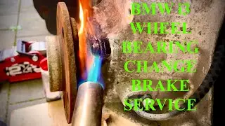 BMW i3 Wheel Bearing Change, Brakes Service