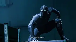 Spiderman PS4 - Stealth Suit Gameplay (NIGHT MONKEY MONTAGE)