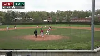 Drew University Baseball Comeback vs. Catholic - 4/28/19