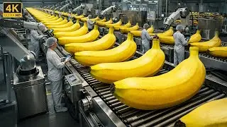 Inside a High-Speed Banana Bread Plant &mdash; Full Factory Process From Mixing to Sealed Packs