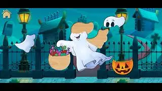 👻 Trick or Treating Ghost Puzzle - Halloween Puzzles for Kids Walkthrough