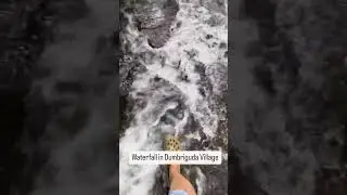 Walking in Dumbriguda Waterfall Stream, Araku