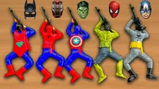 Unboxing Video Superhero Toys | ASMR Avengers Magic Dance Spider-Man Hulk Batman Ironman Thanos Thor