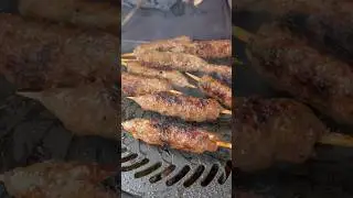 Camping - delicious food- bbq #camping #bbq #camp  #charcoal #food