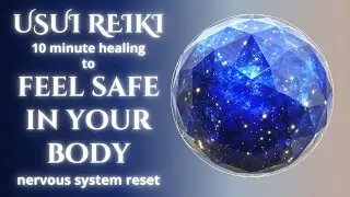 Release Disconnection & Dissociation | Usui Reiki for Nervous System Support (10 Minutes)