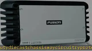 Garmin Fusion Signature Series Marine Amplifier, 1600-watt 5 Channel, A Garmin Brand