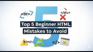 Top 5 HTML Mistakes Every Beginner Must Avoid 🚫