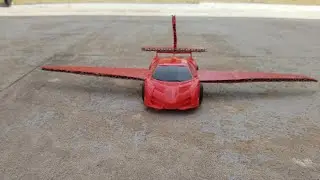 How to make Airplane - aeroplane Car ✈️