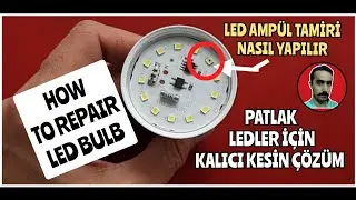 #electronic ARIZALI LED AMPÜL NASIL TAMİR EDİLİR