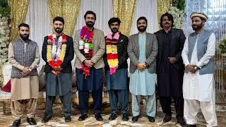Imran Gandapur Walima Highlights | Traditional Dhol & Beautiful Reception 💍🥁