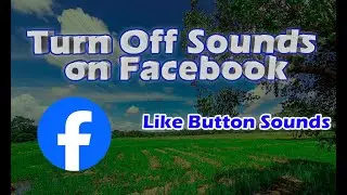 How to turn off Reaction sounds on Facebook