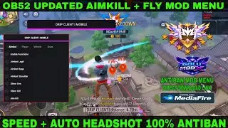 😱 Free Fire OB52 Antiban Headshot Panel 🔥 | Mod Menu + Injector OB52 100% Safe ✅ | #freefire​ #ob52​