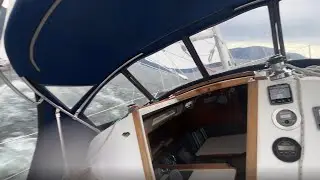 Lake Pend Oreille Squall Catalina 30 Part 1 July 2, 2024