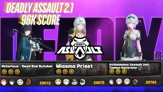 NEW!! Deadly Assault 2.1 M0 Miyabi & M0 YiXuan & M0 S-Anby |Zenless Zone Zero 2.1|