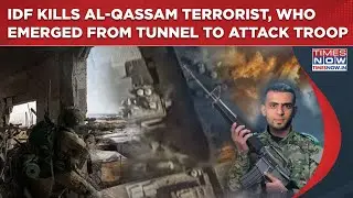IDF Kills Al Qassam Terrorist, Who Emerged From Tunnel To Attack Israeli Troops In Khan Younis