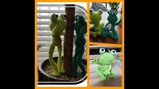 아미구루미 코바늘인형 frog part1