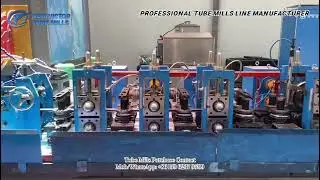 VZH-76 Type ERW Tube Mill Line, tube mills, pipe mills, steel pipe making machine. Max. 100 m/min