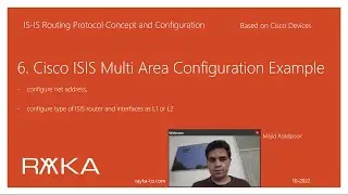 6. Cisco ISIS Multi Area Configuration Example