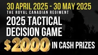 The RCR Tactical Decision Game Competition - 2025