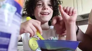 SLIME FAI DA TE FACILE E VELOCE!!!!Bambini a l'opera !!!