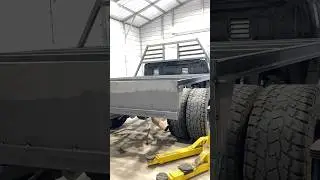 Part 2 - Big Flatbed Build for Big Cummins #flatbed #cummins #welding #fabrication #liftedtrucks
