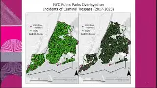 Exploring the Spatial Dynamics of Crime in New York City