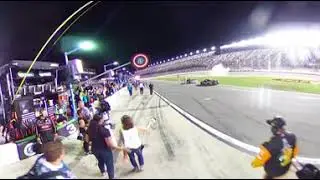 360 Erik Jones Victory Burnout