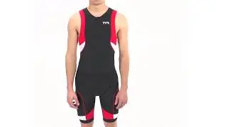 TYR Men's Competitor Trisuit w/Front Zipper | SwimOutlet.com