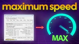 How to Get FASTER INTERNET using TCP Optimizer | Less Buffering & Lag, Fast Downloads
