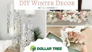 DIY Dollar Tree Winter Decor