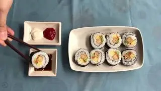 CARA MEMBUAT SUSHI SEDERHANA
