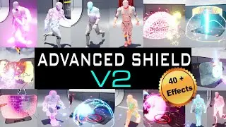 Advanced Round Shield V2- Unreal Engine(UE4 / UE5)