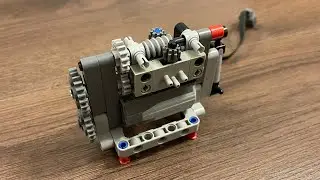 LEGO Technic Pneumatic Automatic Valve Tutorial (Normal Speed - No Music)