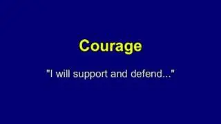 Navy Core Values