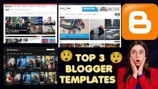 Top 3 Blogger Templates Free Download | SEO + Mobile Friendly | Blogger News And Movie Templates |
