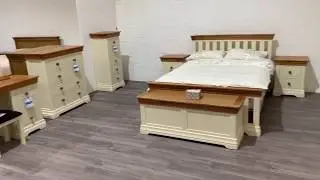 Farmhouse Cream Painted Bedroom Furniture in Uttoxeter, Staffordshire 6000 sq foot showroom