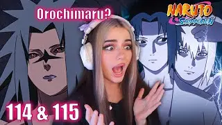 OROCHIMARU IS DEAD? | Naruto Shippuden Ep 114 & 115 Reaction