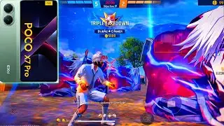 POCO X7 PRO📲 490 DPI⚡ 90 FPS 🥶 | Free Fire Highlights🔥