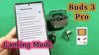 Игровой режим для Galaxy Buds 3 Pro